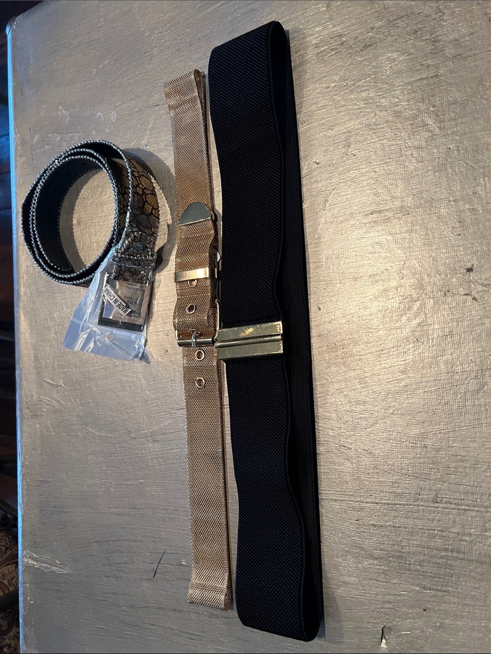 Bundle 3- ladies belts